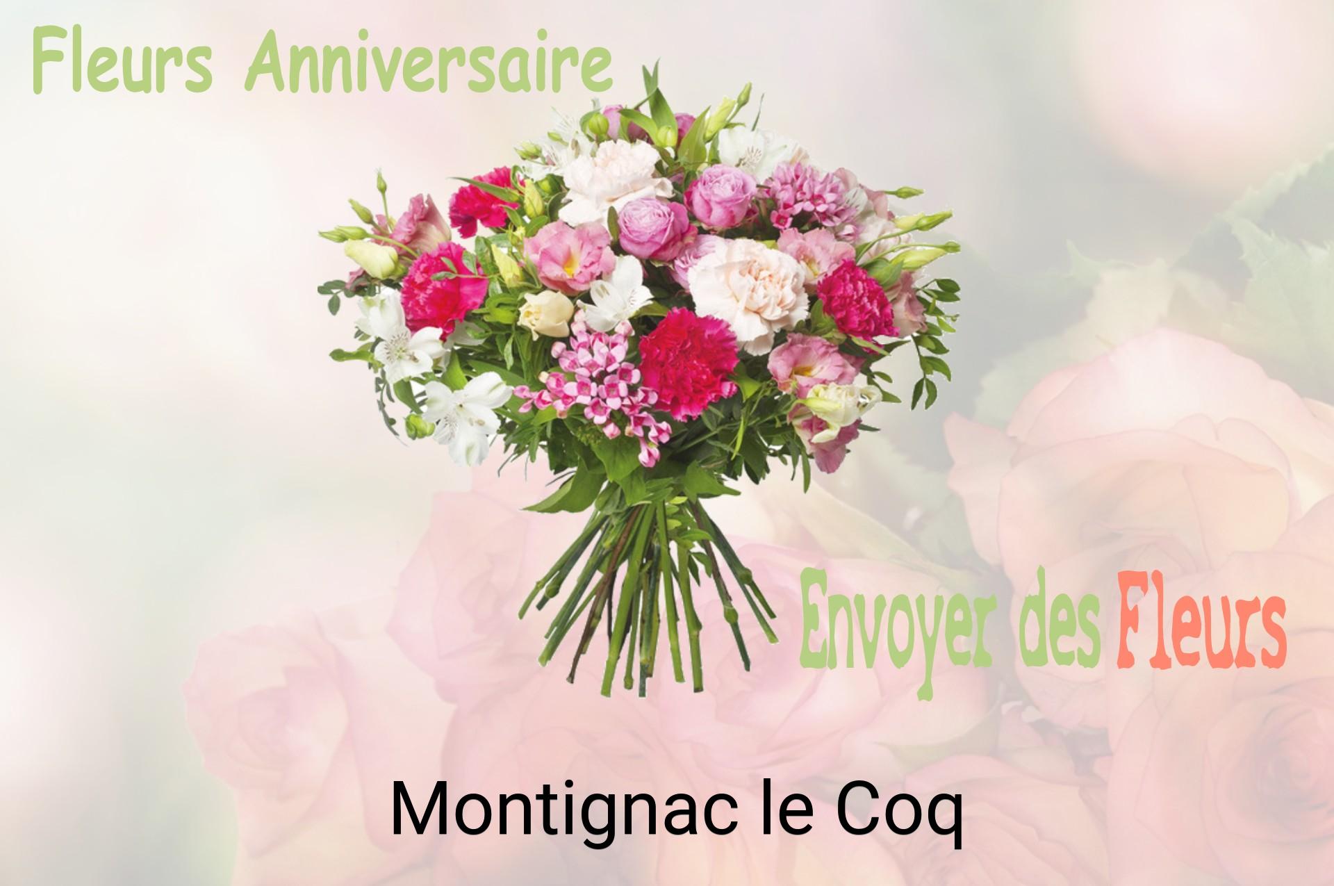 Bouquet de fleurs d’anniversaire livré à Montignac-le-Coq